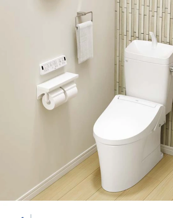 KAシリーズを組み合わせたトイレ空間