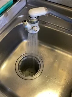 愛知県名古屋市緑区｜ゼリー状の汚れで流れない台所つまりを高圧ポンプで解消