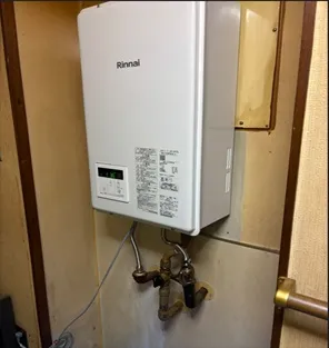 神奈川県厚木市にて給湯器交換