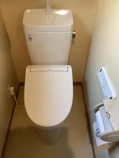 愛知県春日井市｜トイレの水漏れ・タンク内部と便器内で漏水し約30年使用で新品交換