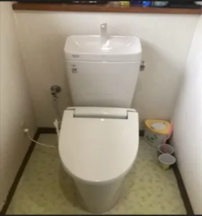 広島県庄原市でトイレ交換
