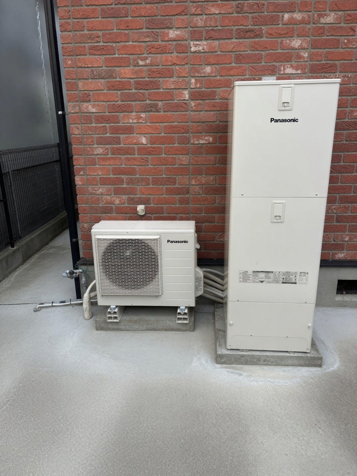 施工後、パナソニックHE-S37LQS