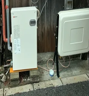 香川県高松市｜石油給湯器が動かない・25年以上使用し本体と灯油タンクを同時交換